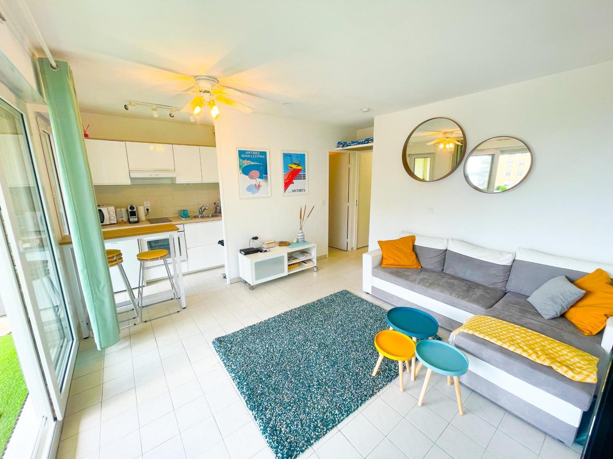 1 Bedroom Sea View, Swimming Pool, Beach On Foot, Parking Antibes Buitenkant foto