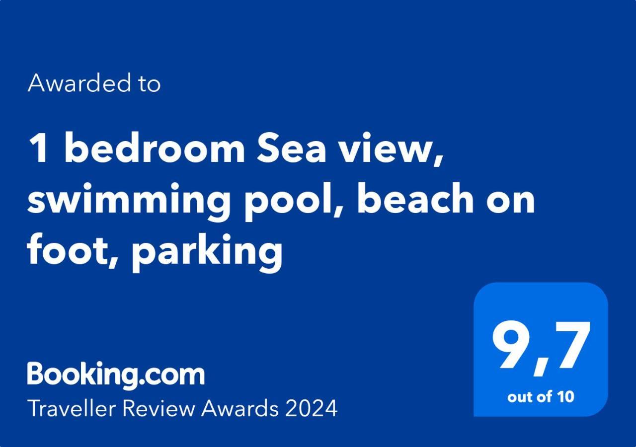 1 Bedroom Sea View, Swimming Pool, Beach On Foot, Parking Antibes Buitenkant foto