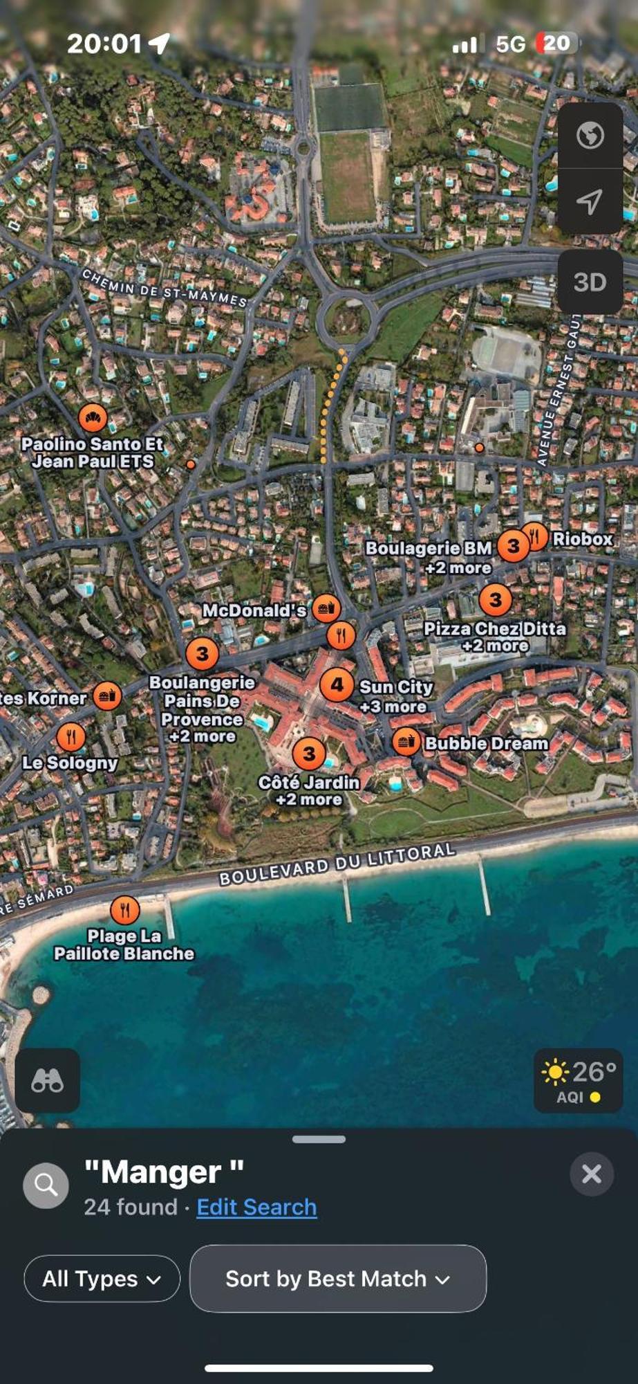 1 Bedroom Sea View, Swimming Pool, Beach On Foot, Parking Antibes Buitenkant foto