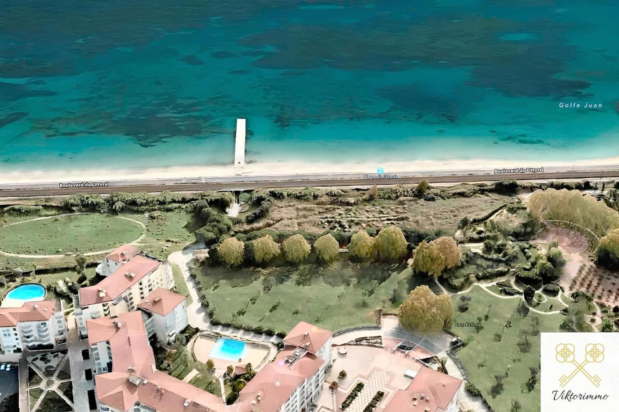 1 Bedroom Sea View, Swimming Pool, Beach On Foot, Parking Antibes Buitenkant foto